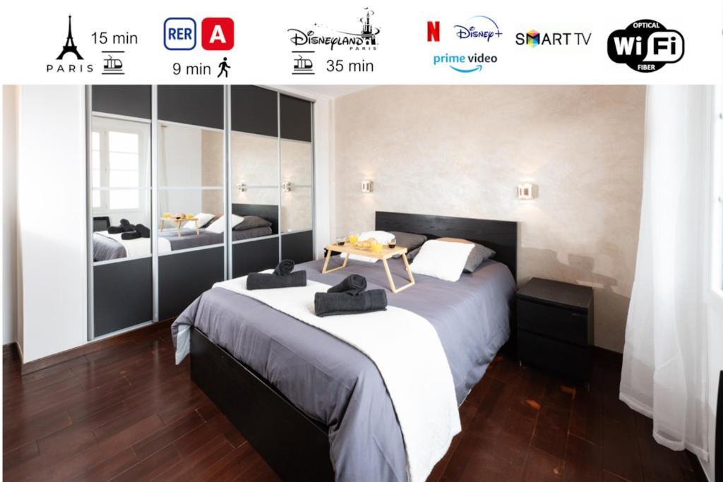 Cosy Paris - Disneyland - Rer A Appartement Fontenay-sous-Bois Buitenkant foto